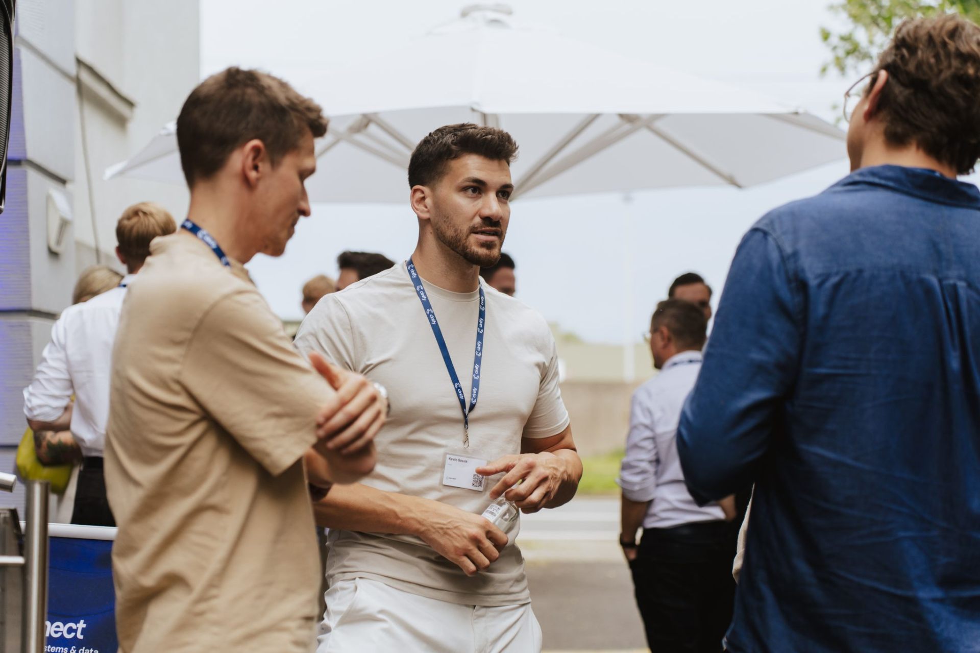 Begegnungen in der Networking-Zone