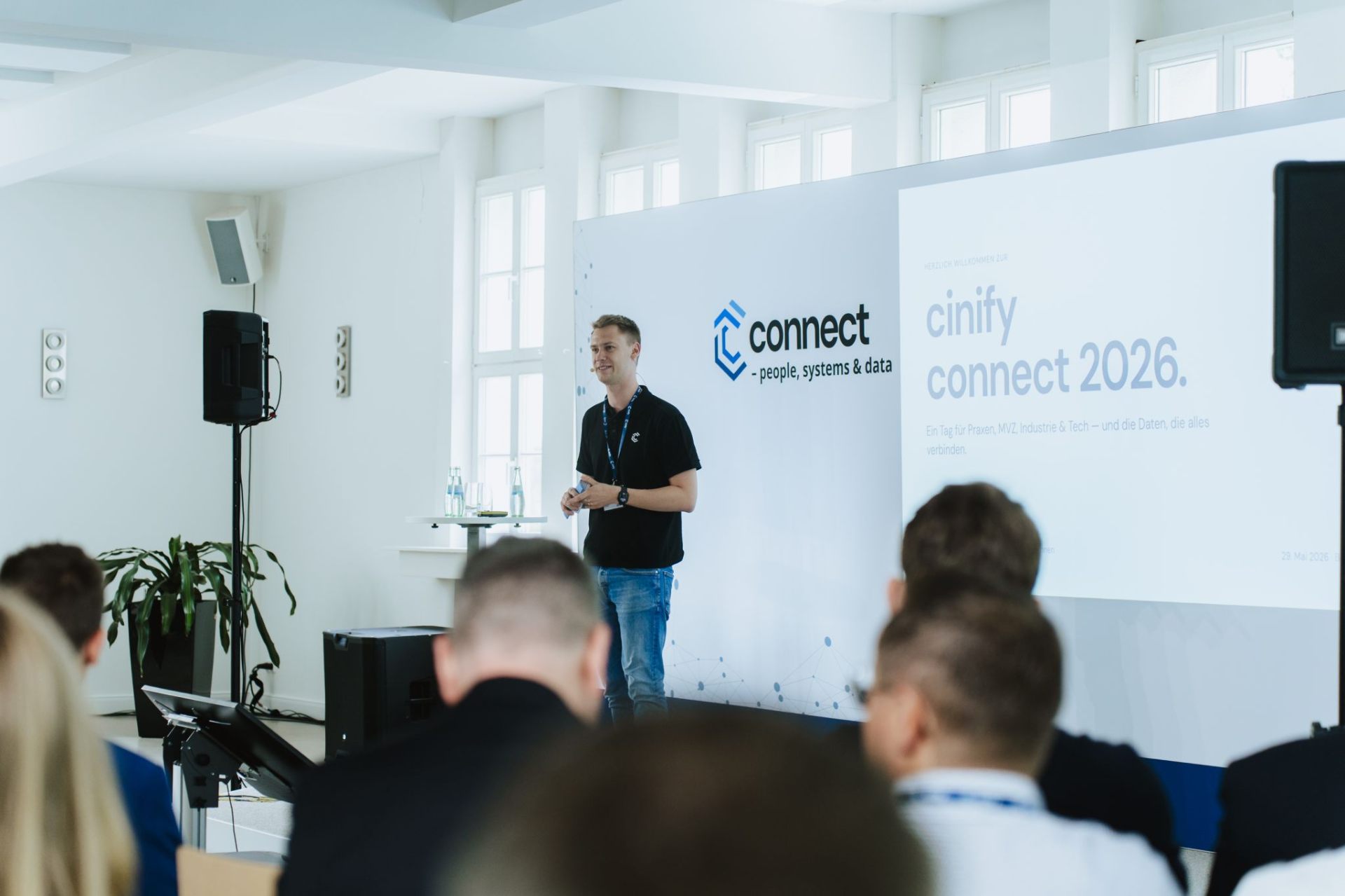Eröffnung cinify connect 2026 auf der Bühne